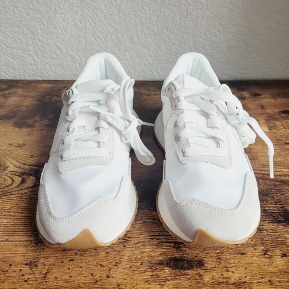 New Balance 237 WS237NN Womens Sneakers Casual Shoes Size 6 Gray Beige Suede New - Picture 3 of 8